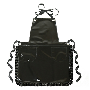 高级感年轻款防水防油围裙时尚厨房家用上班专用女工作服定制logo