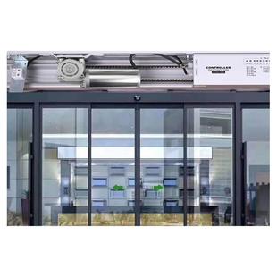 重型感应门自动门电机整套机组玻璃电动平移门轨道自动感应推拉门