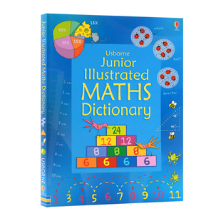 Usborne Junior Illustrated Maths Dictionary 尤斯伯恩 图解少儿数学字典 英文原版儿童字典词典 进口英语学习工具书