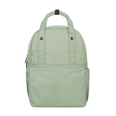 Qminica上下分层收纳母婴双肩包