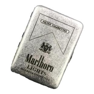 【祝融烟具】创意古银双枪16支烟盒精雕万宝路便携男士烟夹礼物