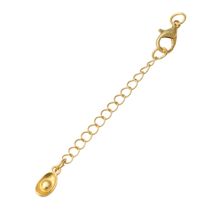 保色沙金尾链延长链 diy项链手链尾链元宝爱心福锁延长龙虾扣链条