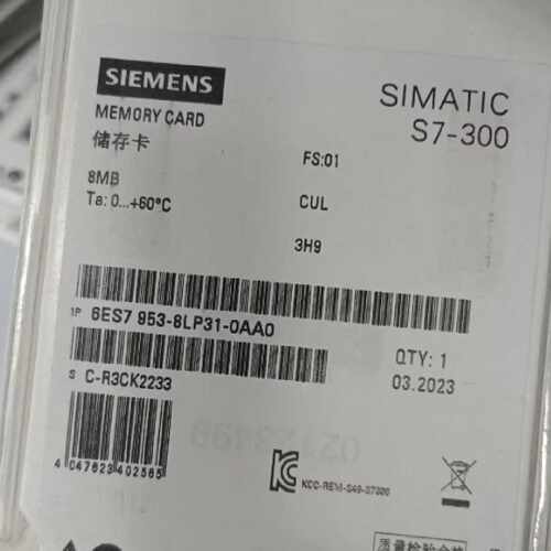 议价西门子S7，微型存储卡8MByte 6ES7953-8LP31-0AA0/OAAO