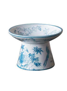 米子家居宋代美学花盆陶瓷青花