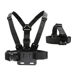 适用dji大疆gopro影石insta360运动相机胸带action5pro/6/4/3头带胸前固定nano骑行第一视角支架头戴配件
