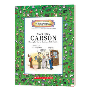 英文原版 Rachel Carson 蕾切尔·卡逊-伟大的发明家&科学家 英文版 进口英语原版书籍儿童外文书