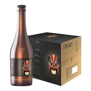 雪花啤酒脸谱花脸418ml*12瓶原麦汁整