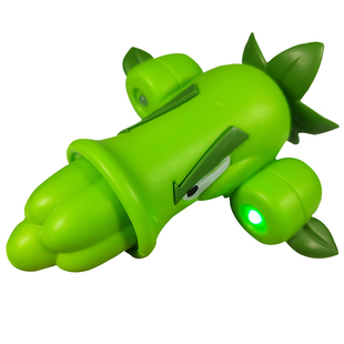 新款植物大战僵尸玩具芦笋战机可弹射发光竹笋海盗船长2樱桃炸弹3