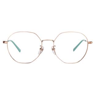 JILLSTUART细框眼镜架多边形修颜简约超轻近视女可配度数JL33002