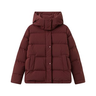 大嘎daga定制lulu同款五格羽绒服女2025新款90白鸭绒防水抗风外套