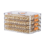 冷冻专用饺子盒食品级保鲜盒水饺馄饨托盘速冻食物家用冰箱收纳盒