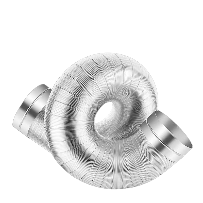 吸抽油烟机管道排烟管纯铝排气管软管铝箔锡纸配件厨房烟道排风管