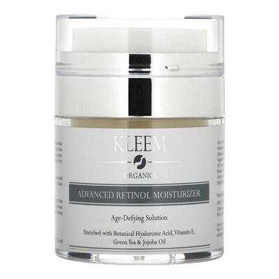 Kleem Organics视黄醇面部保湿霜补水润清爽淡化早C晚A