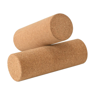 进阶平衡板专用柱天然软木瑜伽柱瑜伽辅助腿部按摩肌肉按摩及放松