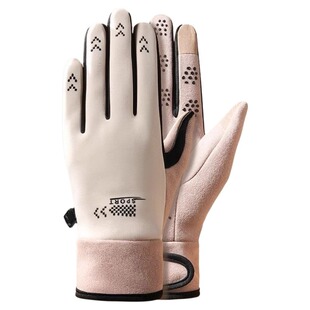 可触屏骑行手套女冬季防水御寒男冬天防风保暖骑车加绒防寒电动车