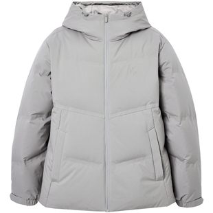 [商场爆款]杰克琼斯男装羽绒服连帽保暖上衣225412034