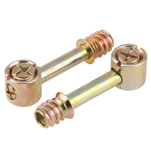 M6家具螺丝婴儿床木床四合一连接件偏心轮配件拼装件锤仔螺丝螺母