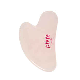 pfeFe珀法瑞家用粉晶石面部刮痧板玉石提拉紧致按摩工具全身通用