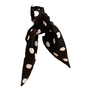 玫瑰的故事刘亦菲黄亦玫同款蝴蝶结飘带波点发夹后脑勺抓夹马尾夹