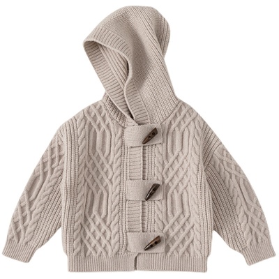 男童外套春秋款2025儿童针织衫