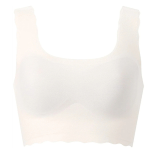 日本代购华歌尔无痕内衣无钢圈胸罩背心式文胸花生杯美背wacoal