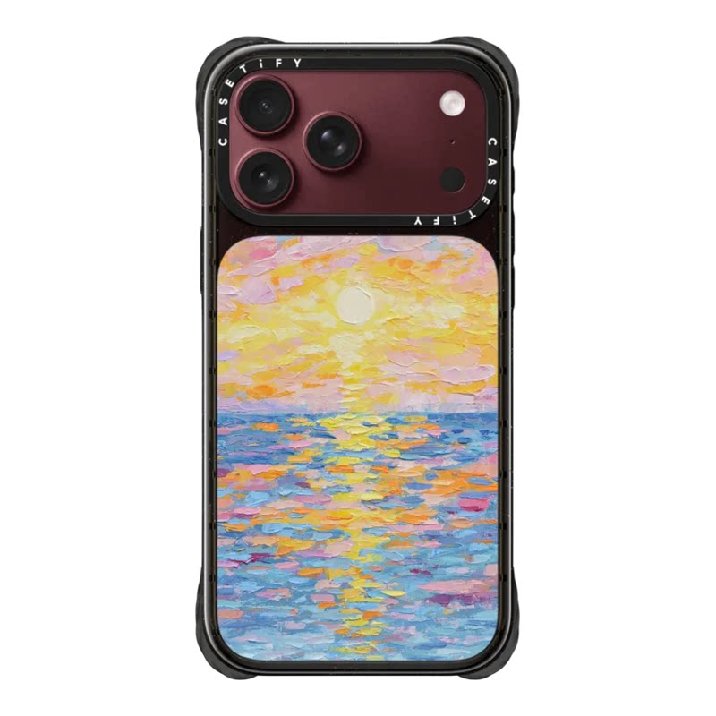 CASETiFY霜感日落适用苹果手机壳