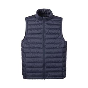 伊顿纪德儿童轻防水羽绒服马甲 男女童冬款立领羽绒背心21U901