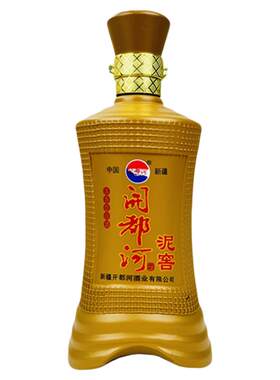 开都河泥窖8年浓香型高度白酒52度500ml6瓶整箱宴请商务送礼家用