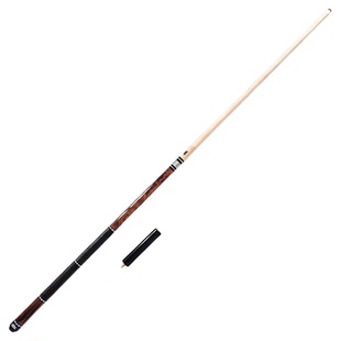 2025款素面皮把分体大头杆中式黑八中头杆美式九球大头桌球杆套装