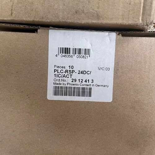 【请询价】2912413菲尼克斯继电器，PLC-RSP-24DC/1I