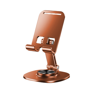 手机支架桌面懒人平板电脑支撑架可旋转折叠手机架直播视频支撑架子加厚合金金属360°旋转手机架支架便携