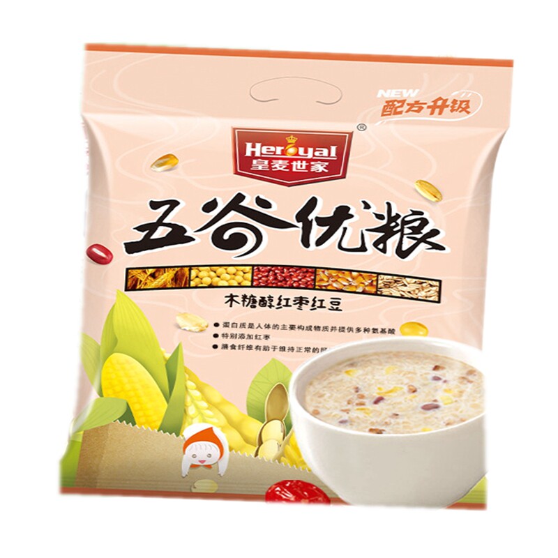 木糖醇红枣即食免煮营养早餐粥