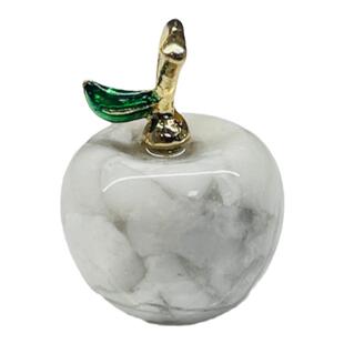天然玉石水晶小苹果吊坠 DIY项链耳饰吊饰手工材料饰品配件礼物女