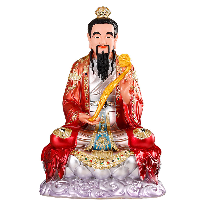 华音殿树脂材质三清道祖神像
