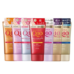 日本KOSE/高丝 Q10细致保湿护手霜80克滋润夜间修护水弹五色可选