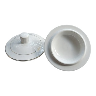 新元祥茶杯盖配件大全瓷杯盖子陶瓷单卖防滑耐高温茶杯盖子