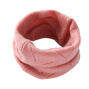 秋冬季羊绒脖套女保暖镂空针织围巾套头围脖护颈椎韩版百搭假领子