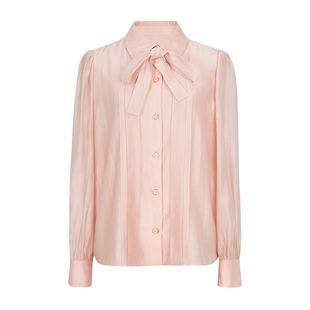 朗姿/【陈瑶春晚同款】MOJO AVENUE莫佐法式风琴设计感衬衫