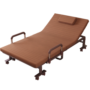 免安装折叠床单人办公午休午睡保姆陪护家用临时加床带厚床垫舒适