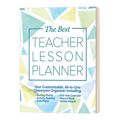 英文原版 The Best Teacher Lesson Planner 最好的教师课程规划本 教师用书 英文版 进口英语原版书籍