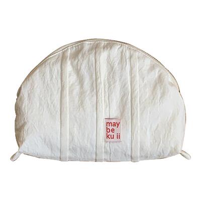 Maybekuii | 3色｜饺子型乖巧收纳包 数据线整理 彩妆便携包#209