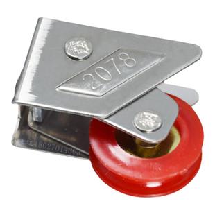 广铝2078型铝合金推拉门窗滑轮2008型窗户滚轮76型趟窗下轨道滑轮