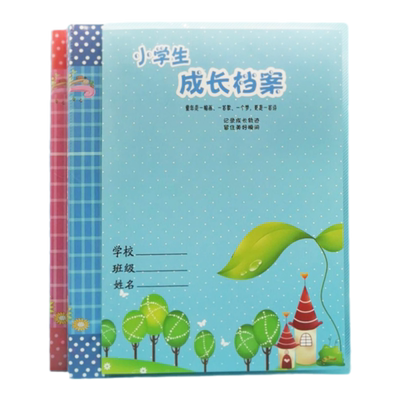 小学生档案插页儿童成长纪念册