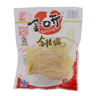 重庆风味金口开金猪脆泡椒猪皮90g*10袋办公休闲零食酸辣方便小吃