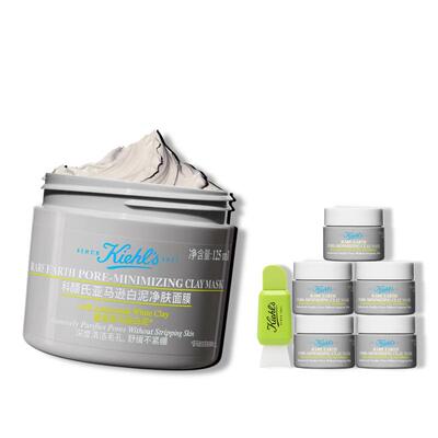 【官旗】科颜氏第二代白泥清洁面膜涂抹泥膜去黑头缩毛孔^百补