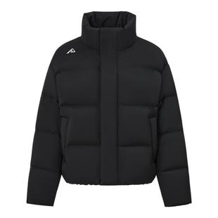 雪中飞2025冬新款女士短款羽绒服小个子立领巴恩风设计感时尚厚