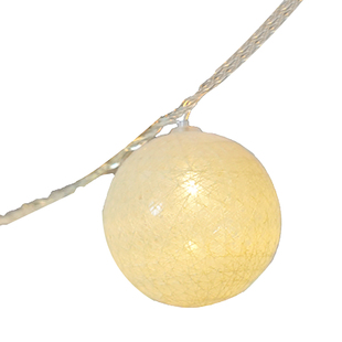 棉球彩灯串帐篷氛围灯led阳台夜市摆摊表白生日浪漫布置装饰灯带