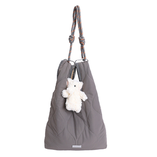 小清新少女精致轻便包包2025新款百搭休闲单肩包学生通勤小托特包