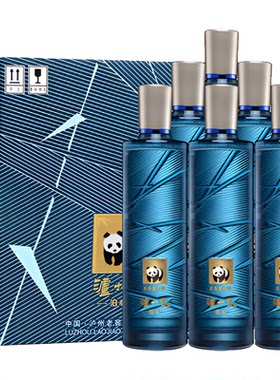 泸州贡泊心52度500ml*6白酒整箱