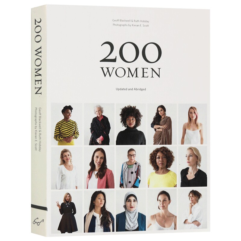 英文原版 200 Women 200位改变你看世界方式的女性 进口艺术 励志人生感悟 英文版